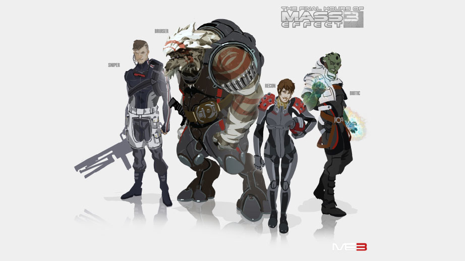 Первый геймплей Mass Effect: Team Assault